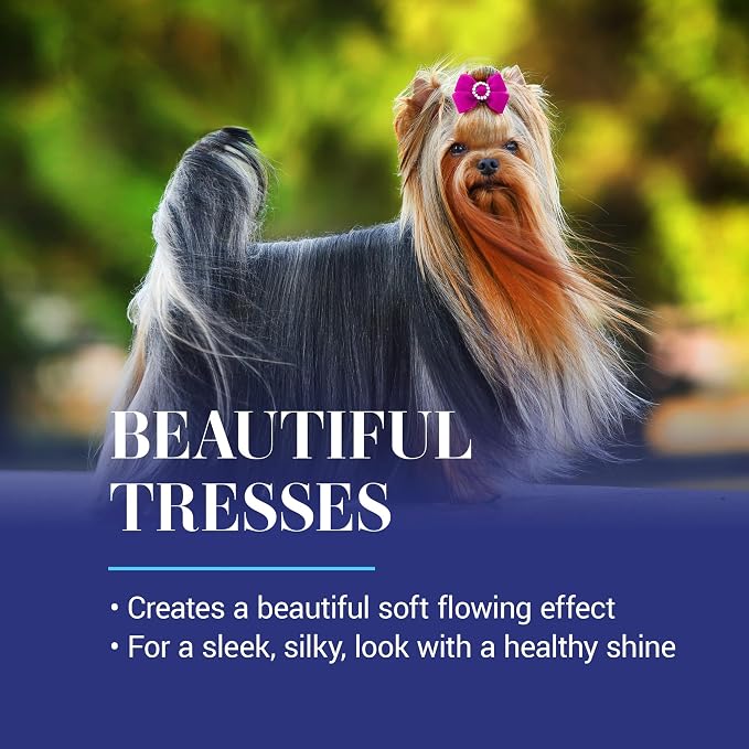 Chris Christensen Spectrum Ten Dog Shampoo, Groom Like a Professional, Gentle Cleansing, Gorgeous Shine, Made in USA, 3.8L
