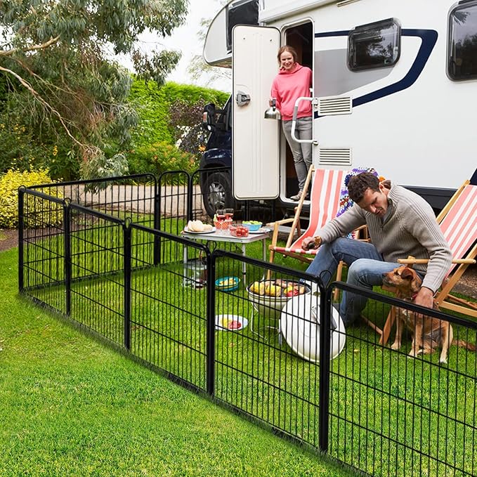 ZENY Dog Playpen, 40in 8 Panels