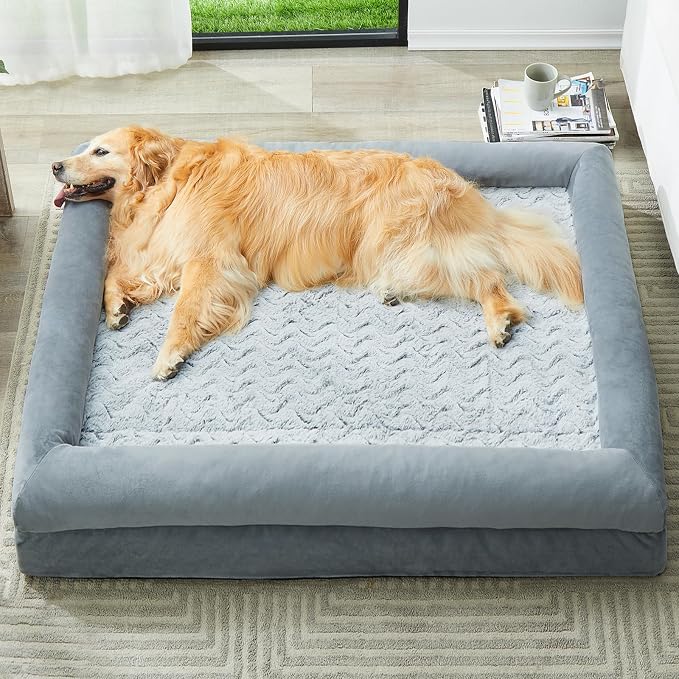 WNPETHOME Orthopedic Dog Bed - XXL Extra Large