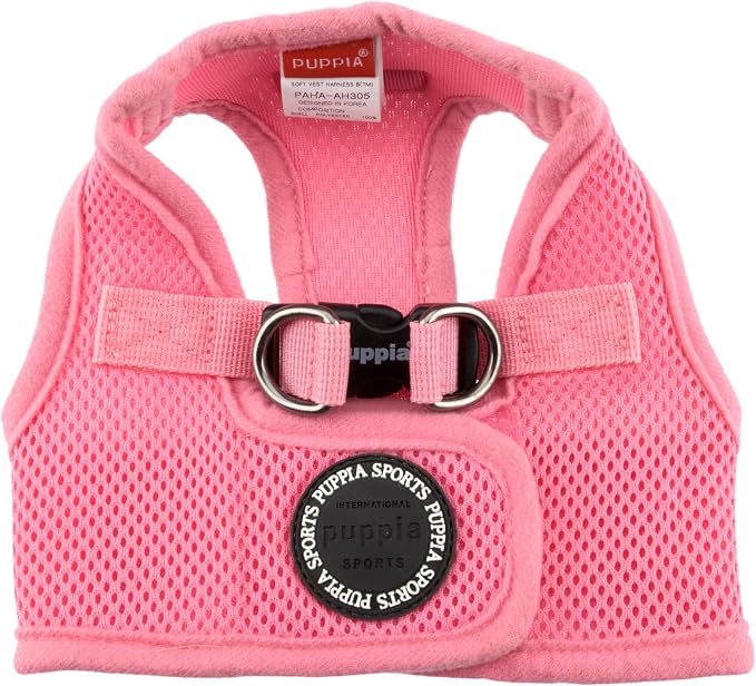 PUPPIA International Puppia Harness Soft B Vest Pink Large