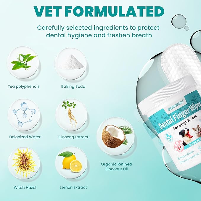 MEDUWEDU Complete Care Duo, Dental & Ear Cleaning Set, Coconut Scent
