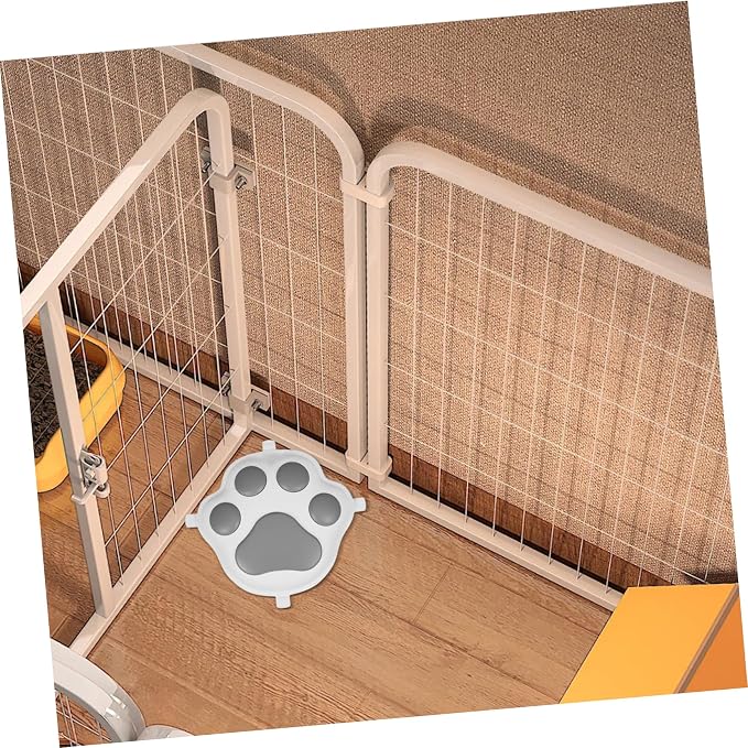 Hemoton Portable Airtight Dog Food Storage Container Capacity Pet Food Bin with Easy Organization, Grey