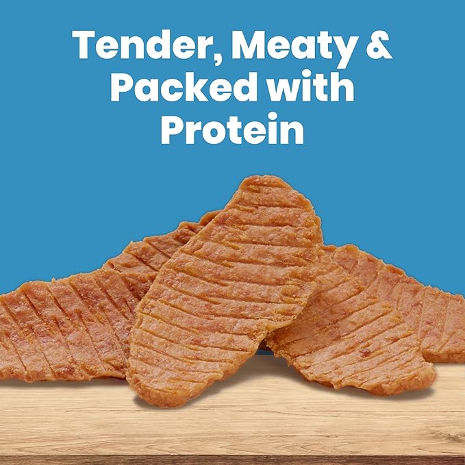Blue Buffalo Nudges Jerky Cuts Chicken Dog Treats, 36 oz | Real Chicken First, Oven-Dried, Easy to Tear, No Chicken By-Product, Corn, Wheat, or Soy