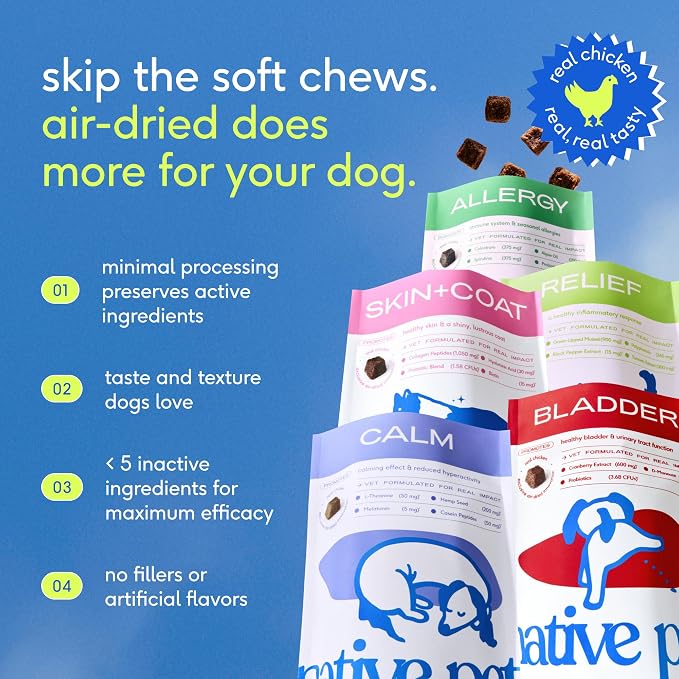 Native Pet Mobility Care - Hip & Joint Supplement for Dogs - UC-II Collagen, Egg Shell Membrane & Hyaluronic Acid - Dog Joint Supplement Chews Supports Cartilage, Mobility & Flexibility - 120 Chews