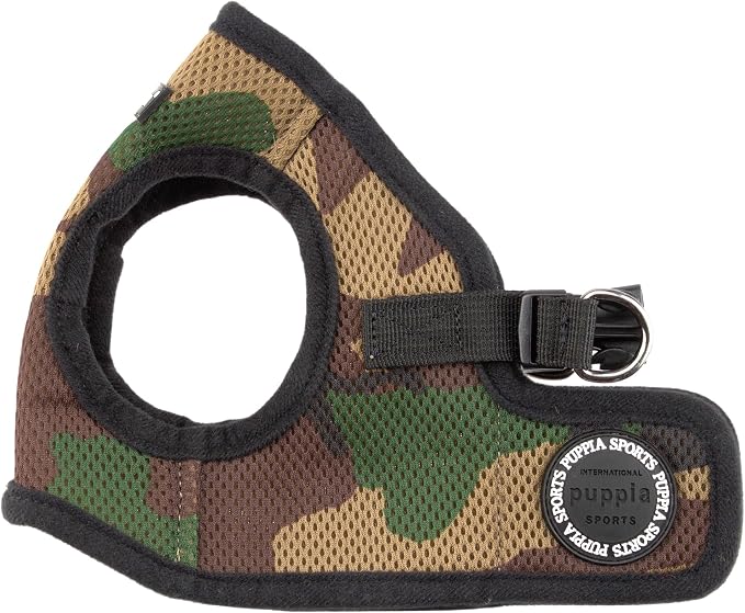 PUPPIA International Harness Soft B Vest, XX-Large, Camo