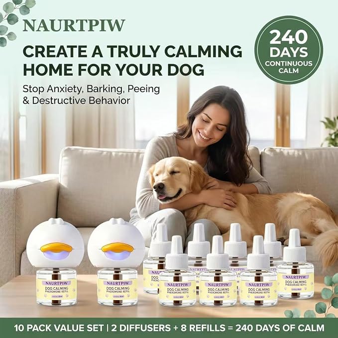 Dog Pheromones Calming Diffuser Kit