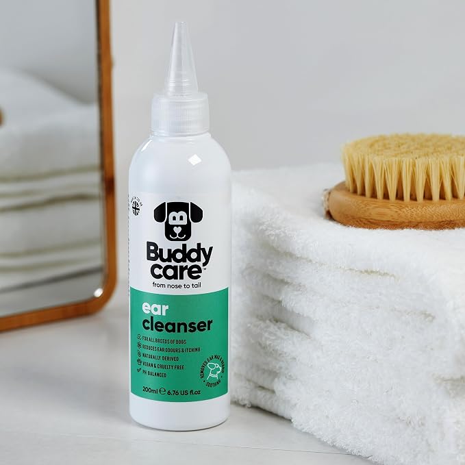 Buddycare Dog Ear Cleanser with Aloe Vera, 200ml