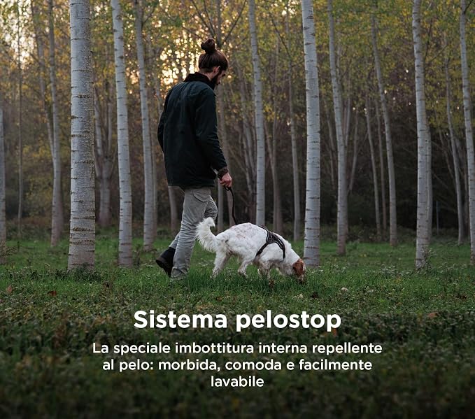 MyFamily Made in Italy Polyester Dog Bib, Your Dog's Master Data Always with You, Smartphone Connection with NFC Technology, Model K, memopet Collection