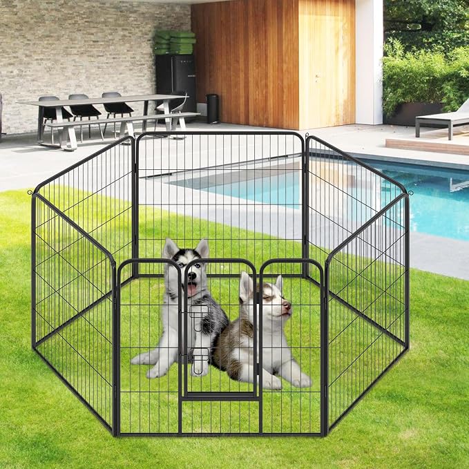 FDW Dog Playpen Kennel, 32in 6 Panels