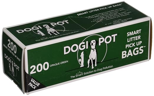 DOGIPOT 1402-1- Litter Pick up Bag Rolls (200 Bags per Roll)