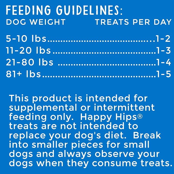 Happy Hips Jerky Dog Treats, Chicken, 12 oz. Pouch (Pack of 3)