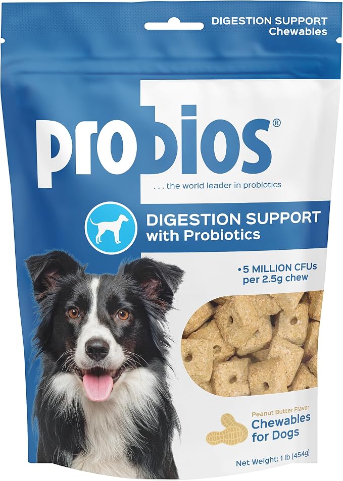 Probios Digestive Support Dog Chewables, 1 lb