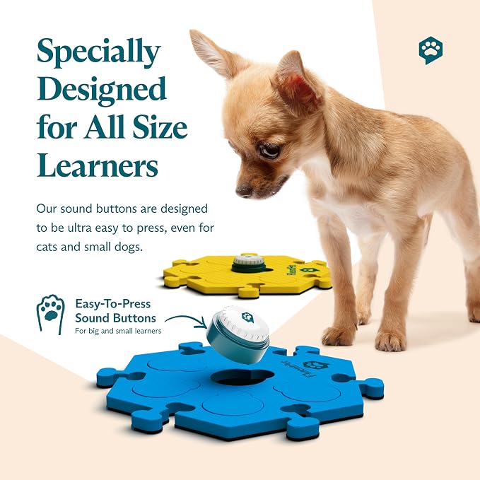 Tester Kit: 2 Dog Talking Buttons & HexTiles