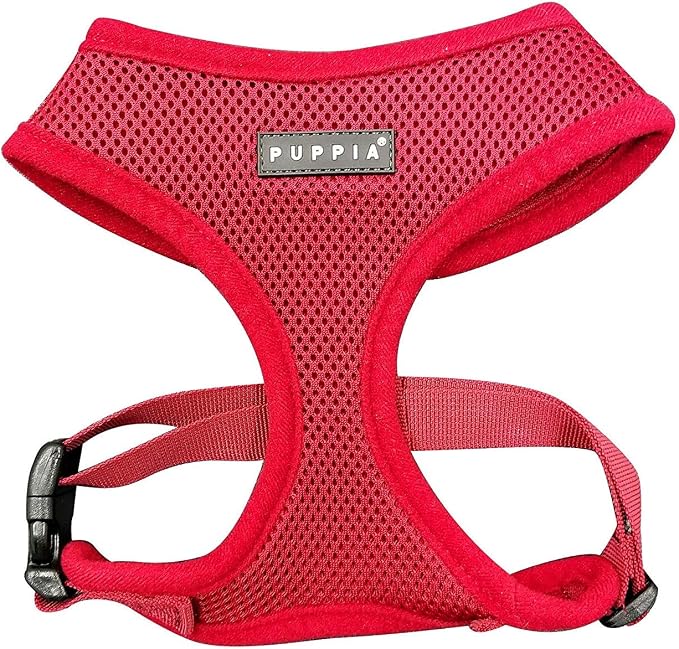 Puppia Soft Dog Harness, Wine, X-Small (PDCF-AC30-WN-XS)