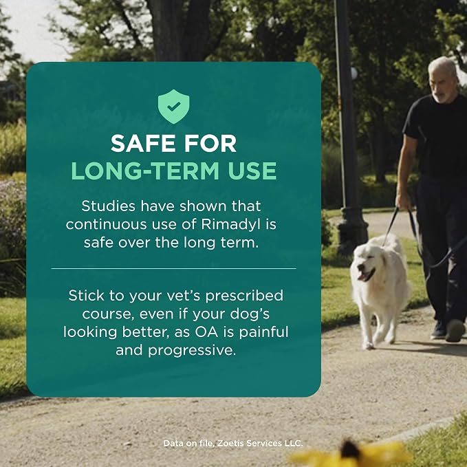 Rimadyl (carprofen) for Dogs, 25 mg, 180 Chewable Tablets