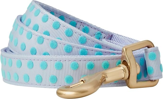 Blueberry Pet Polka Dots Femal Dog Leash for Girl Dogs, for Large Dogs, Pastel Purple 4 ft x 1" "