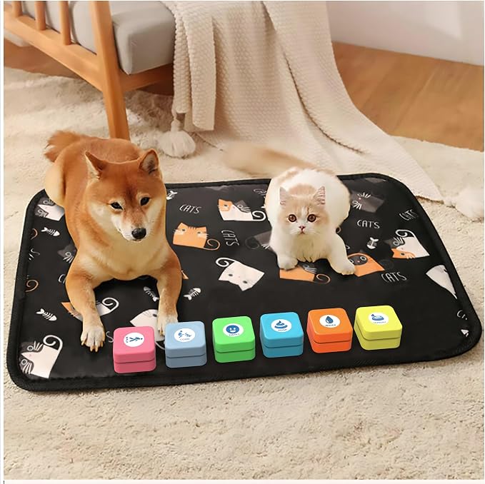 Rechargeable Dog Buttons Starter Pack, 6 Counts