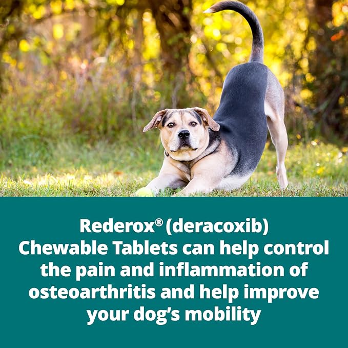 Rederox® Chewable Tablets for Dogs, 25mg, 30 Tablets