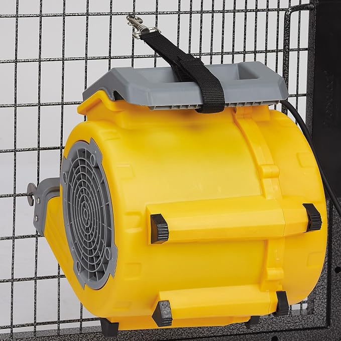 Master Equipment PowerDri System Mini Cage Dryer Yellow