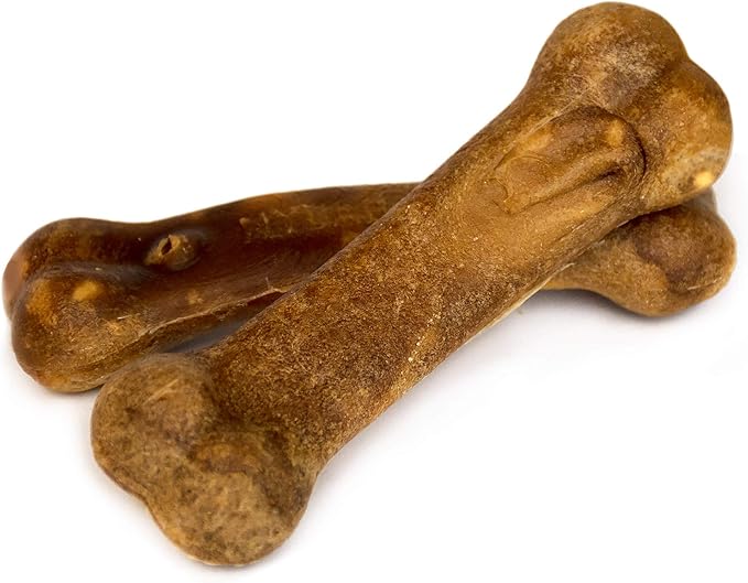 Nylabone Healthy Edibles Natural Puppy Chews Long Lasting Treats for Puppies, Lamb & Apple Flavor, X-Small/Petite (4 Count)