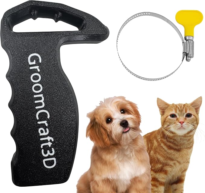 Dog Pet Grooming Dryer Handle, Lightweight Comfortable Dog Dryer Holder Handle