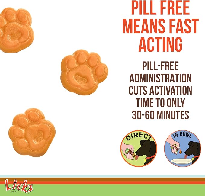 Licks Skin & Allergy, Omega 3, Savory Flavor, 90 Count