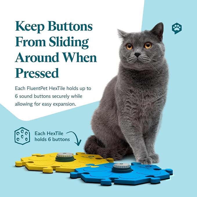 Tester Kit: 2 Dog Talking Buttons & HexTiles