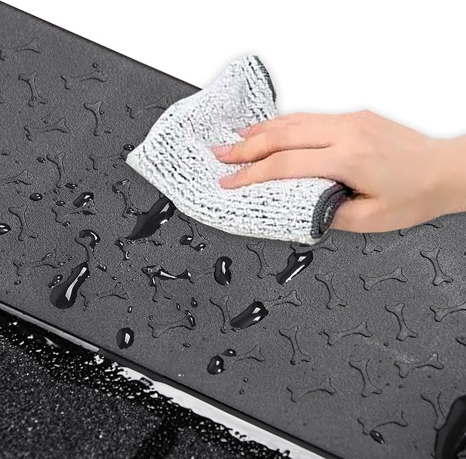 Nouva Folding Dog Ramp for Car - Portable Lightweight Pet Stair for Media Small Dogs with Non-Slip Rug Surface, Cat Car Ramp Step for SUV & Truck