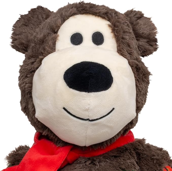 KONG Holiday Wild Knots Bear Dog Toy – (2 Pack, Jumbo)