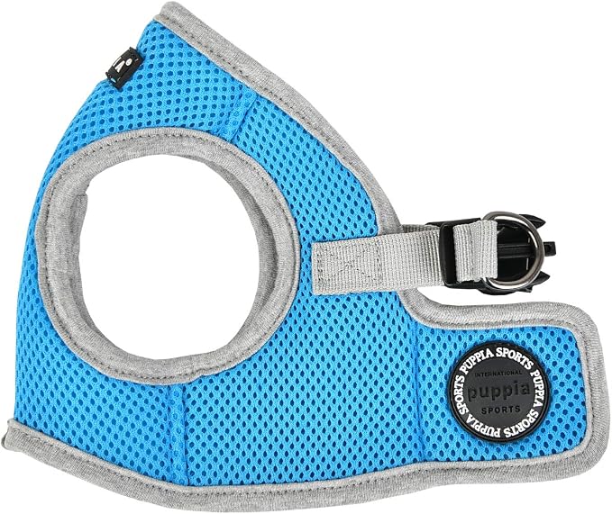 Puppia Soft Vest Harness B II - Sky Blue - L