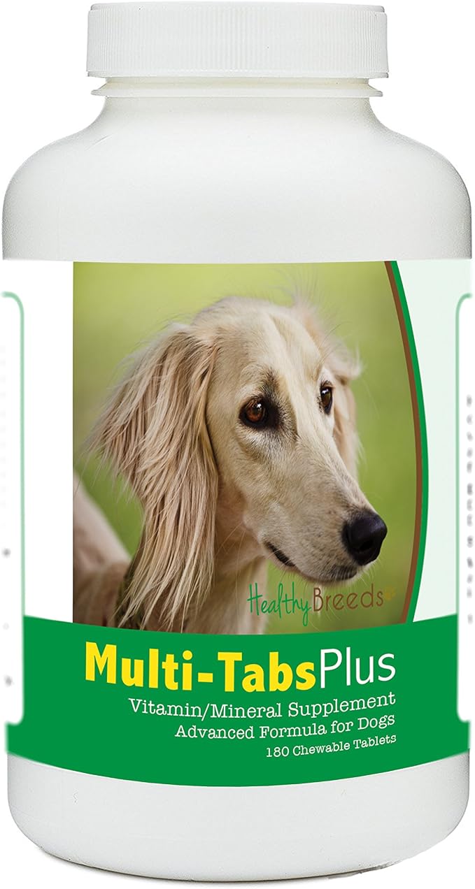 Healthy Breeds Saluki Multi-Tabs Plus Chewable Tablets 180 Count