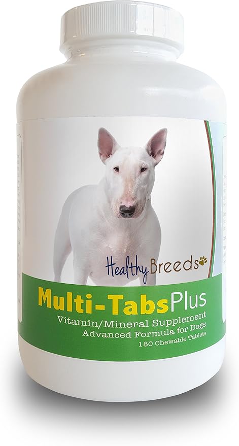 Healthy Breeds Bull Terrier Multi-Tabs Plus Chewable Tablets 180 Count