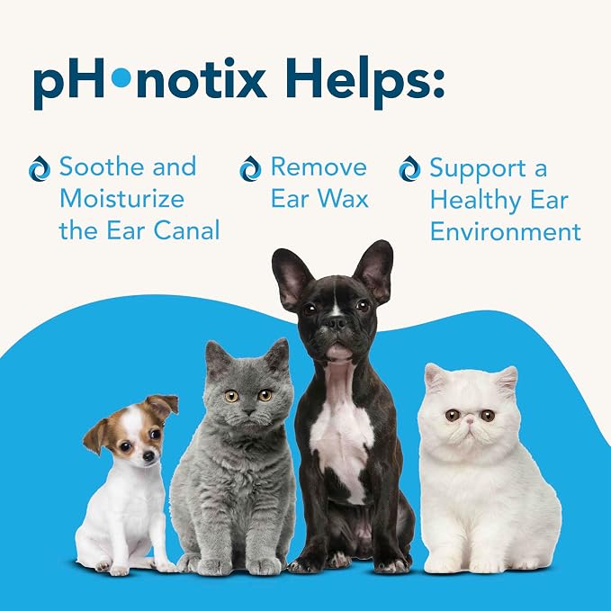 Vetoquinol PH-notix Advanced Ear Cleaner & Wax Remover, 4 fl oz