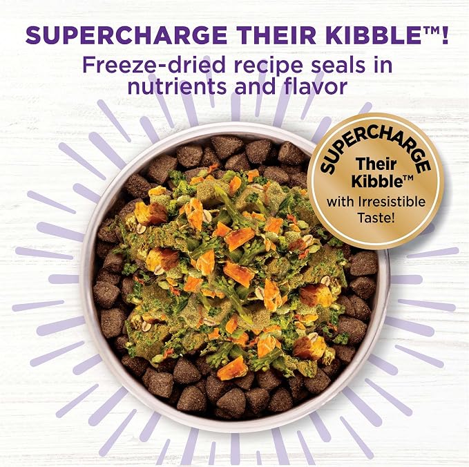 Wellness Bowl Boosters, Dog Food Topper for Small, Medium, & Large Breeds, Grain Free, Natural, Freeze Dried, Joint Health Chicken, 4 Ounce Bag (Pack of 2)