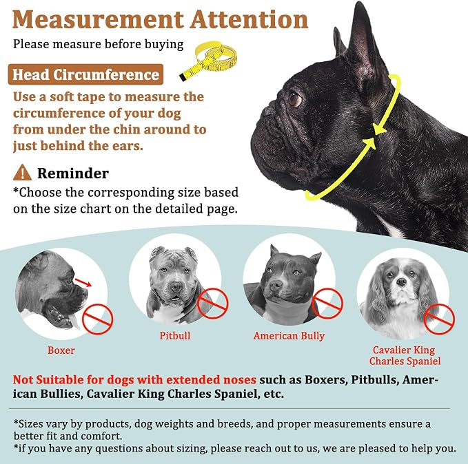 Mesh Short Snout Dog Muzzle with Anti-Eating Design for Frenchie | Fits French Bulldog Pug English Bulldog, Prevent Scavenging, Walking Grooming Use , Allows Full Panting Drinking | Grey, M