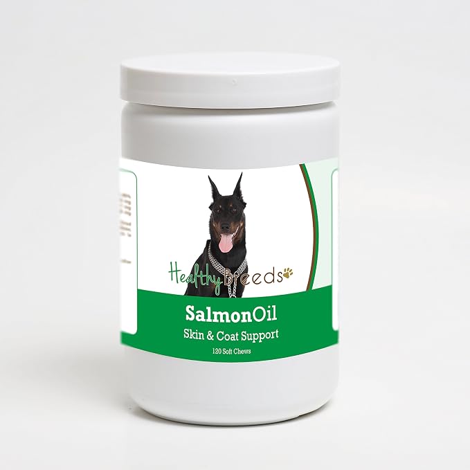 Healthy Breeds Beauceron Salmon Oil Soft Chews 120 Count