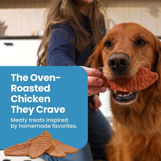 Blue Buffalo Nudges Jerky Cuts Chicken Dog Treats, 10 oz | Real Chicken First, Made in the USA, No Artificial Preservatives, Corn, Wheat, or Soy