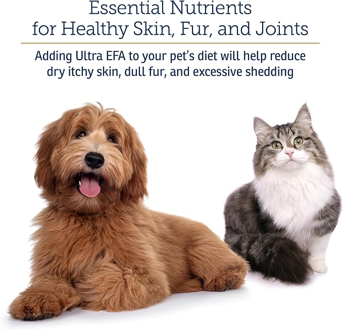 Rx Vitamins Ultra EFA Omega 3 Fish Oil for Dogs & Cats - 8oz