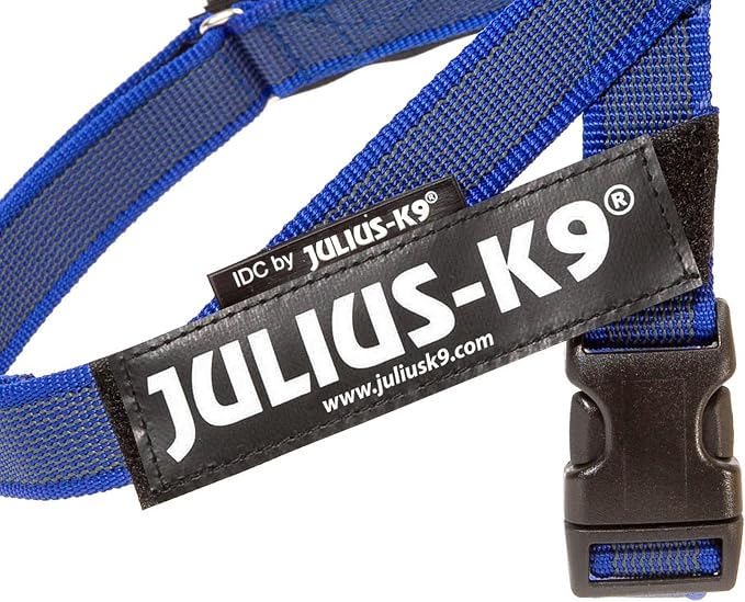 IDC Color & Gray Belt Harness, Size: S/Mini, Blue-Gray