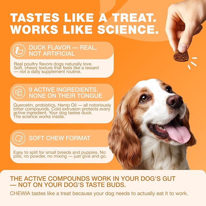 Dog Allergy Relief Chews for Itchy Skin, Licking Paws, Hot Spots & Immune