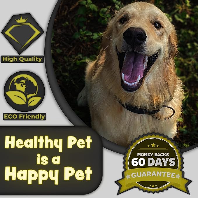 H&H Pets Bamboo Toothbrush Set for Dogs and Cats - Ultra Soft Bristles & Biodegradable Wooden Toothbrush, Puppy Supplies, Dog Dental Set, Eco-Friendly Pet Supplies (Large; 3-Count Pack)