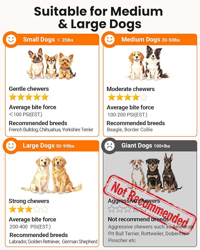 Interactive Dog Toys with Teeth-Friendly Bumps, 3 Modes, ETPU Material | Rechargeable Automatic Interactive Dog Balls for Medium and Large Dogs to Keep Them Busy