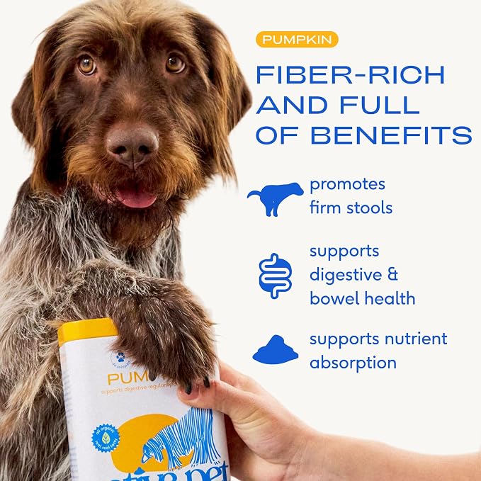 Native Pet Pup-Kin Spice Latte Bundle - Goat Milk for Dogs and Pumpkin for Dogs - Two Dog Food Topper Powders in One!