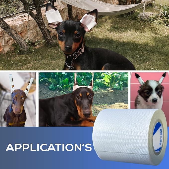 Ear Tape for Dogs, 1 Pack, 2.0 inch (50mm)
