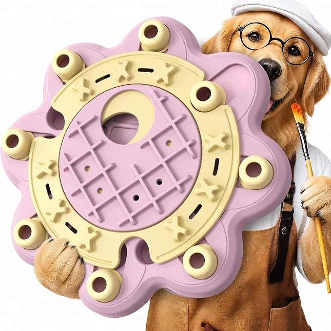 KADTC L Size 3 Levels, Dog Puzzle Toy, Slow Feeder & Enrichment for Dogs | Beginner-to-advanced step-by-step challenge offers brain exercise, burns energy, fights boredom, builds focus, curbs gulping.