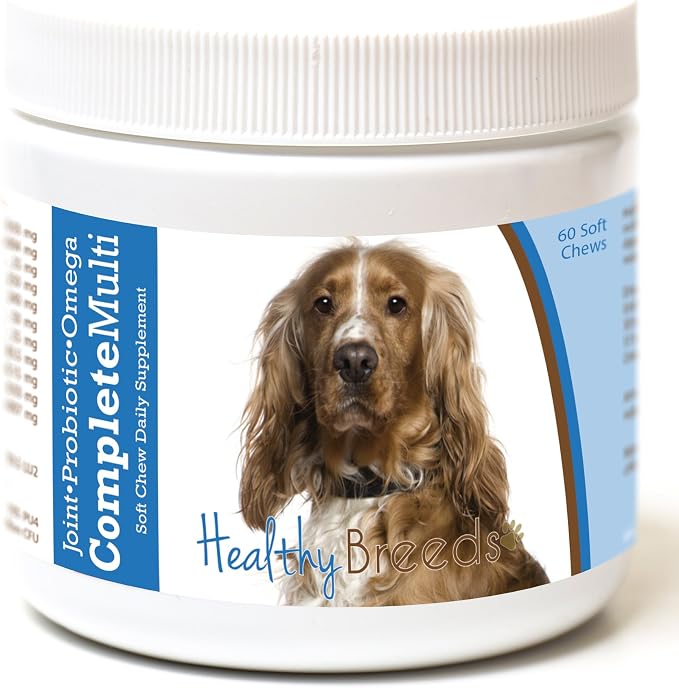 Healthy Breeds English Cocker Spaniel All In One Multivitamin Soft Chew 60 Count
