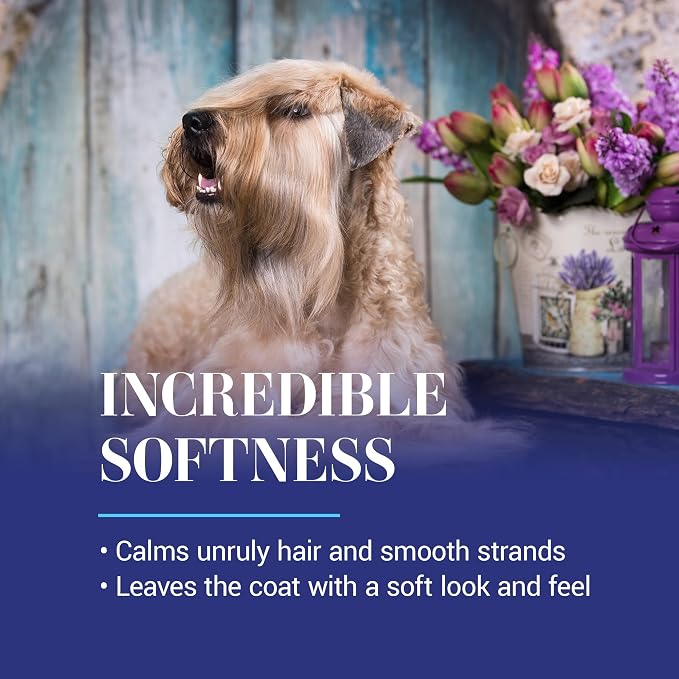 Chris Christensen Spectrum Ten Dog Shampoo, Groom Like a Professional, Gentle Cleansing, Gorgeous Shine, Made in USA, 3.8L