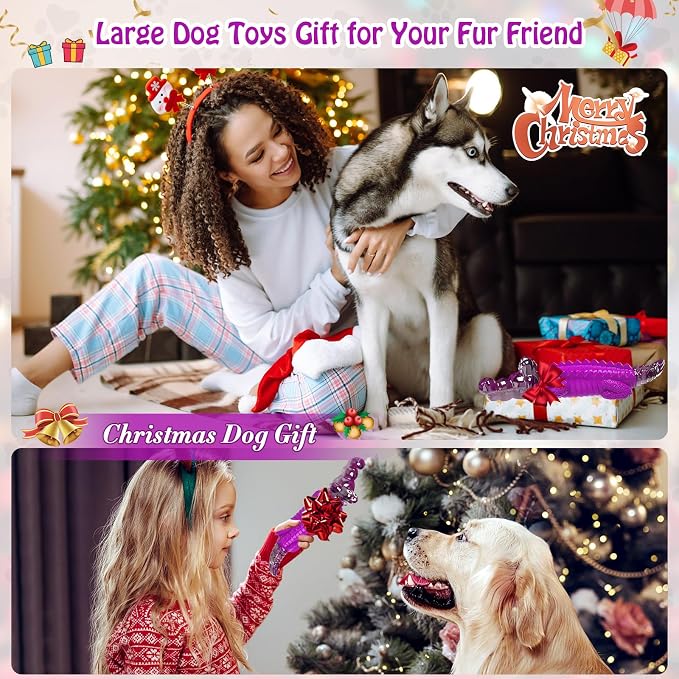 Jeefome Dog Chew Toys for Aggressive Chewers | Indestructible Dog Toys for Small Meduium Large Breed, Suitable for Indoor and Outdoor Play