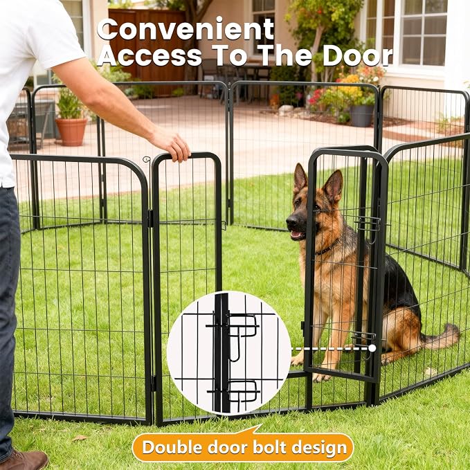 FDW Dog Playpen Kennel, 40in 16 Panels
