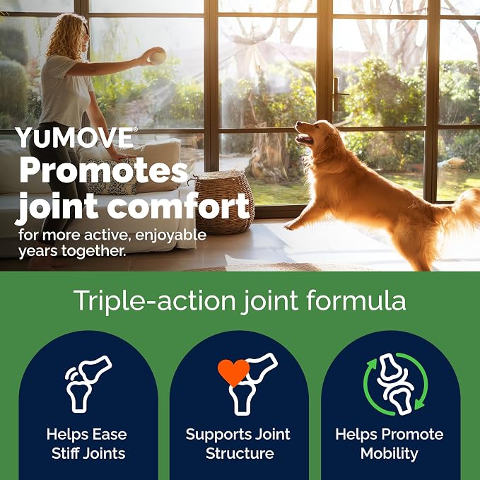YuMOVE Adult Dog Hip & Joint Supplement Chews Green Lipped Mussel 150ct